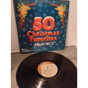 50 Christmas Favorites Album No. 2 RCA DVL1-0757 1986 Vinyl LP